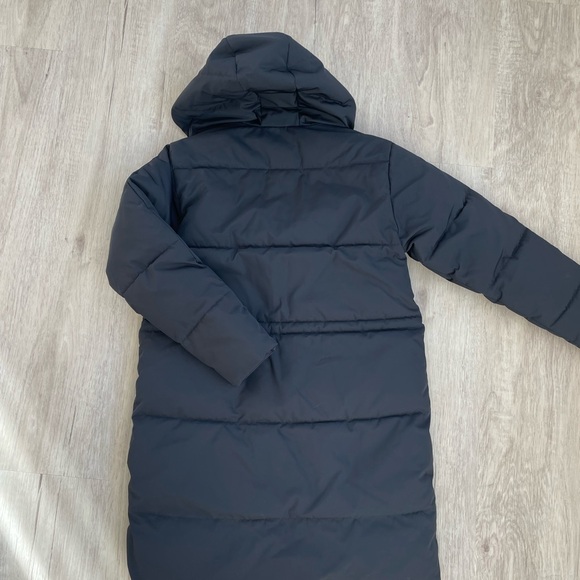 Everlane The ReNew Long Puffer Black Sz Small - Picture 3 of 3